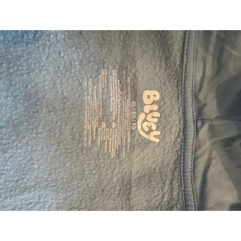 Bluey character zip